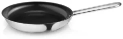 Eva Trio Recycled Rustfrit Stål stegepande 24 cm med keramisk belægning