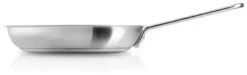 Eva Trio Recycled Rustfrit Stål stegepande 24 cm med keramisk belægning