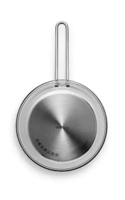 Eva Trio Recycled Rustfrit Stål stegepande 28 cm med keramisk belægning