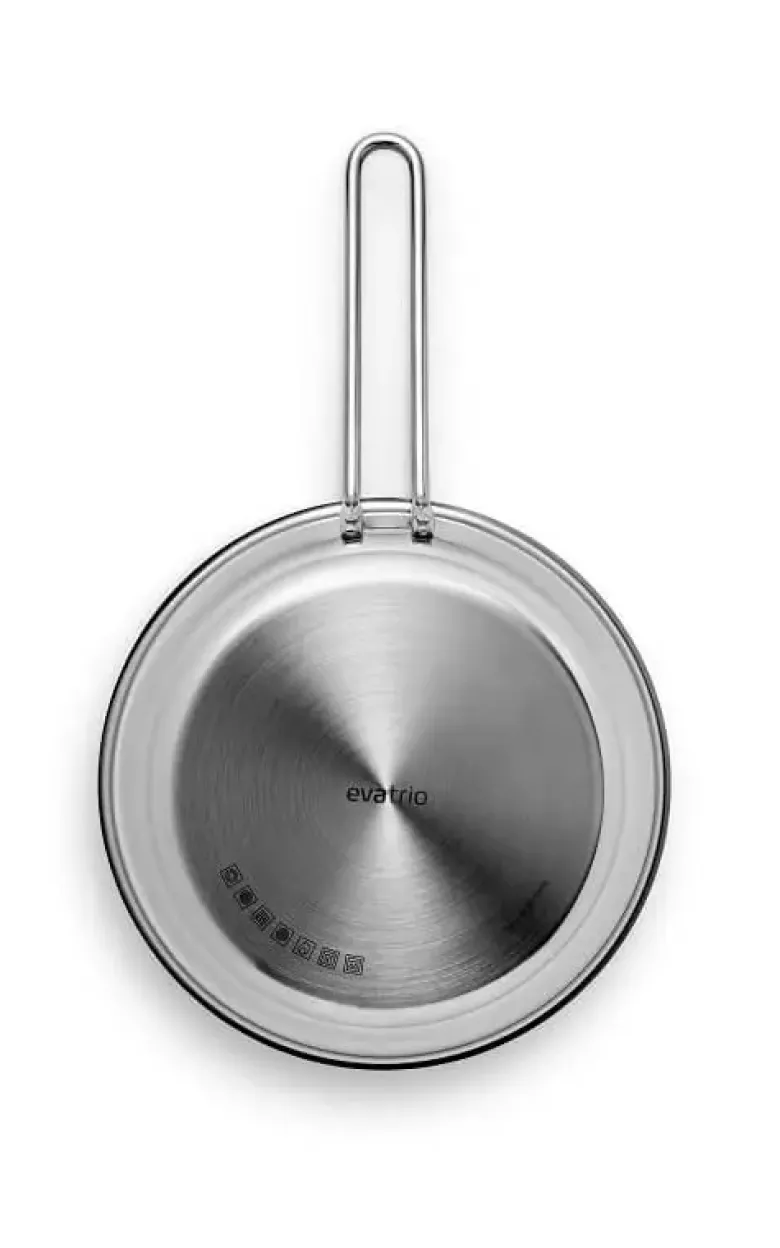 Eva Trio Rustfrit Stål stegepande 30 cm med slip-let