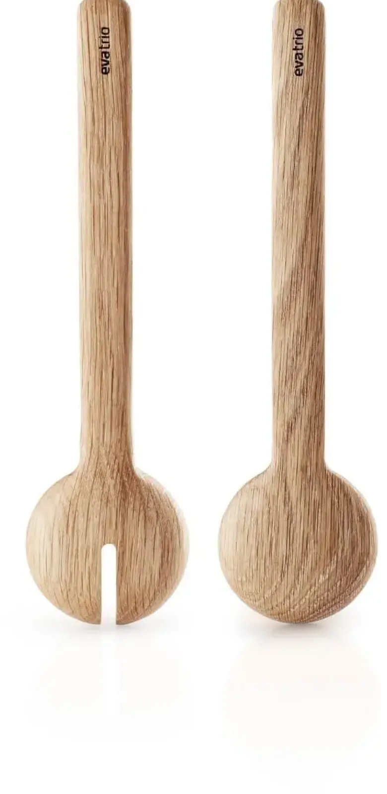 Eva Trio Salatbestik egetræ