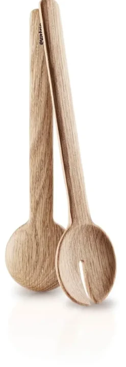 Eva Trio Salatbestik egetræ