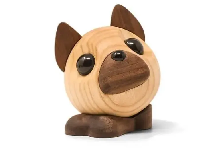 FableWood Figur Benny - Fransk Bulldog stor
