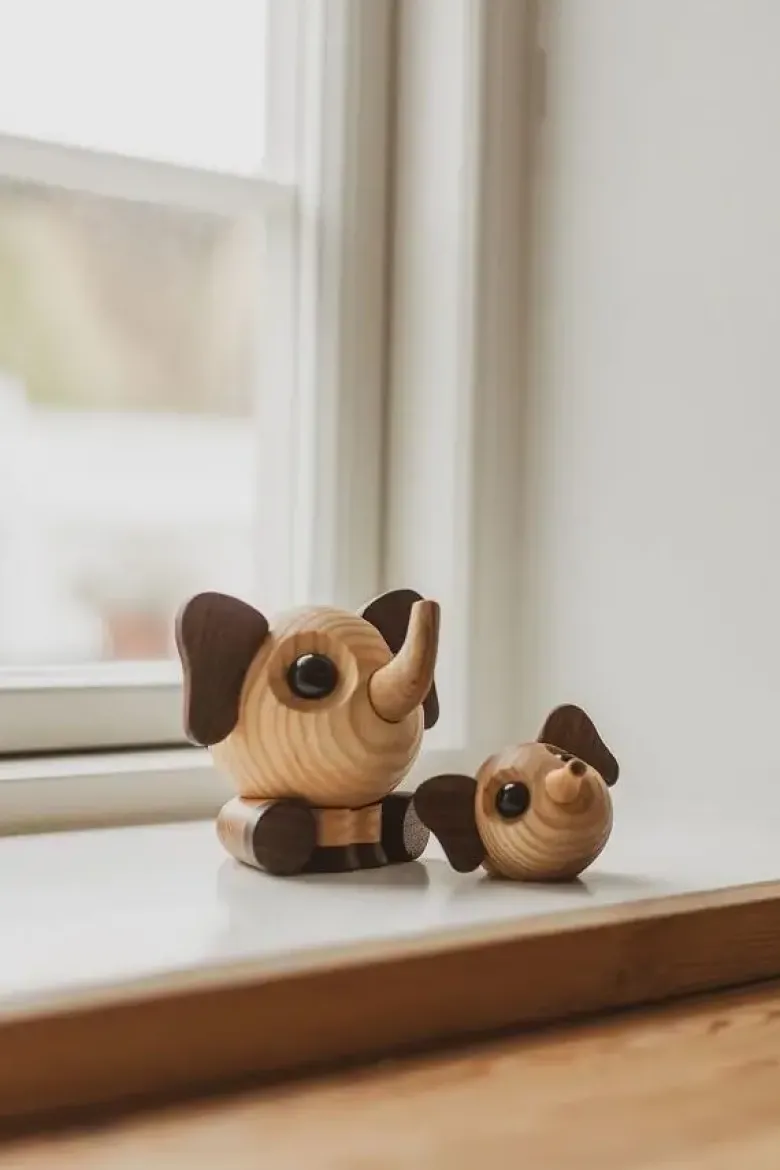 FableWood Figur Louis Den lille elefant
