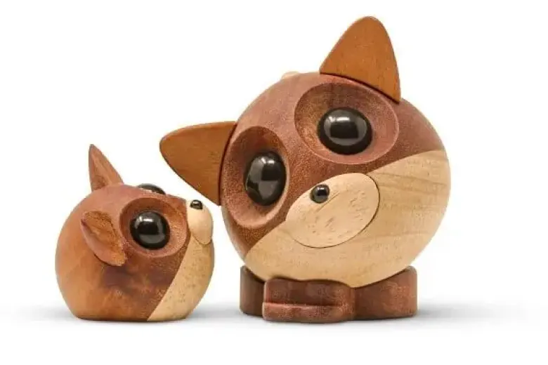 FableWood Figur Mikkel Den store ræv