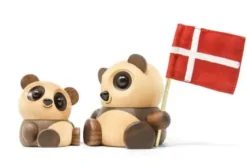 FableWood Figur Pom Pom Den lille panda