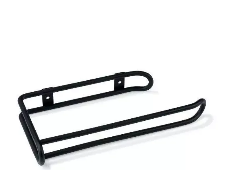 Funktion Køkkenrulleholder til væg 31x13,5 cm sort