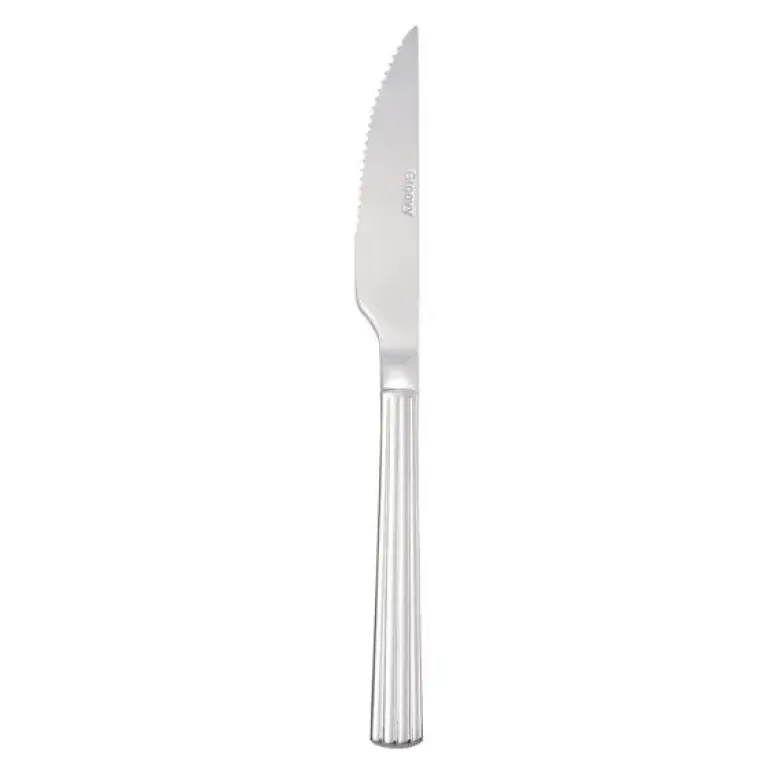 Groovy blank bestik steakkniv
