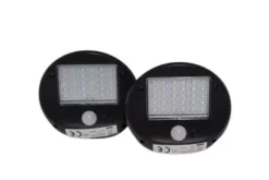 Grundig solar væglampe 12x11x4 cm 2 stk