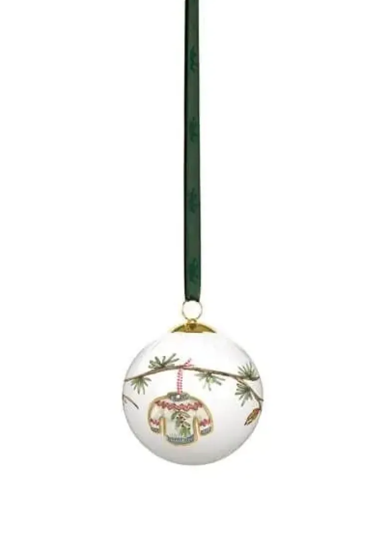 Hammershøi Christmas julekugle 2025 hvid Ø6 cm