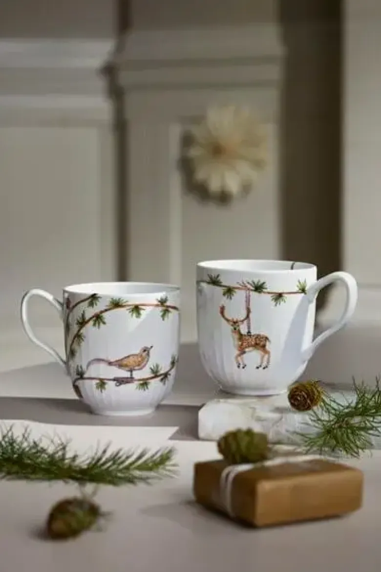 Hammershøi Christmas krus sæt 2020+2021 33 cl 2-pak