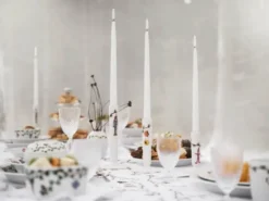 Hammershøi Jul Lysestage - H16 cm Hvid