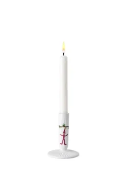 Hammershøi Jul Lysestage - H12 cm Hvid