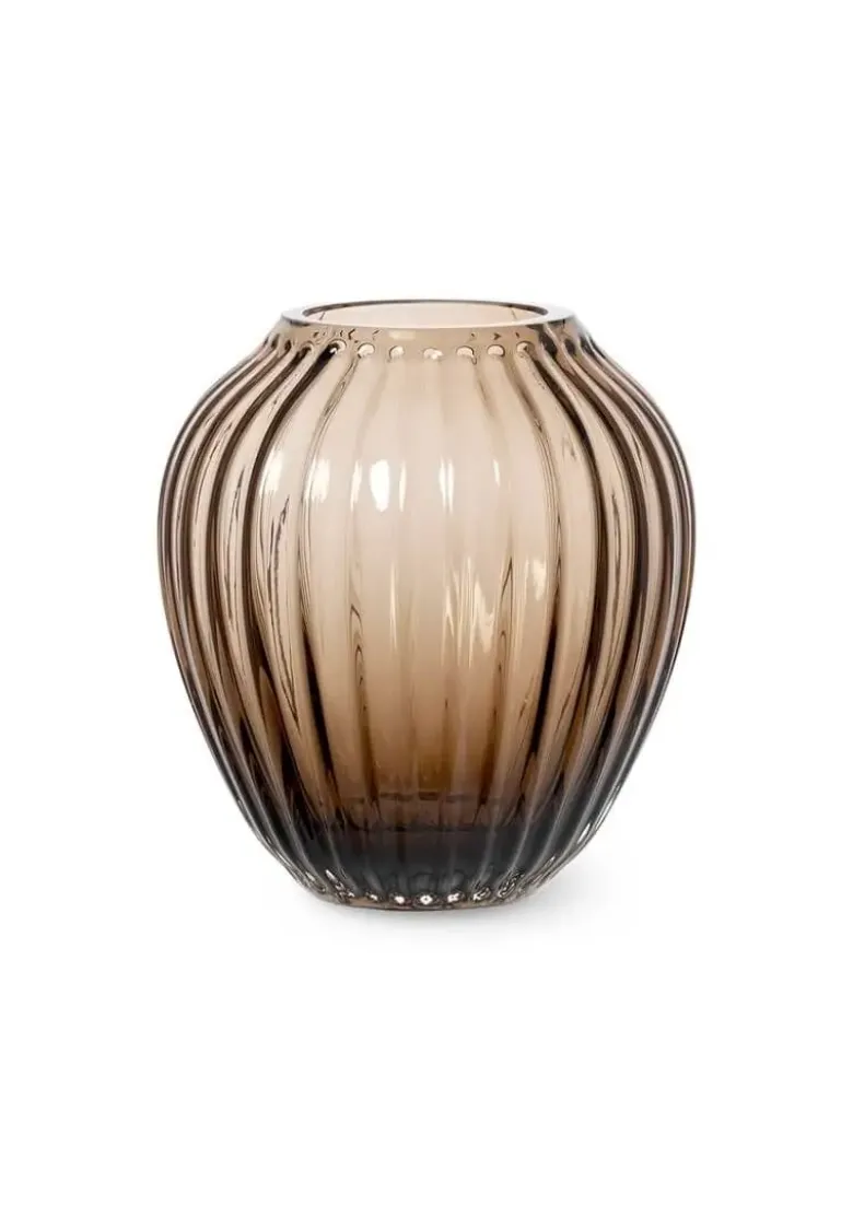 Hammershøi vase H14 cm valnød