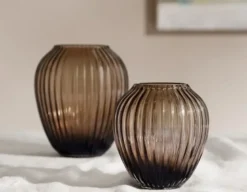 Hammershøi vase H18,5 cm valnød