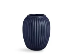 Hammershøi Vase Indigo mellem