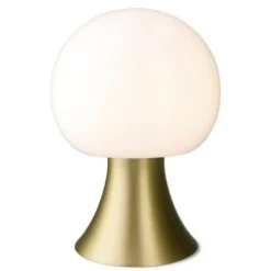 Holmegaard Genopladelig lampe Noor LED messing