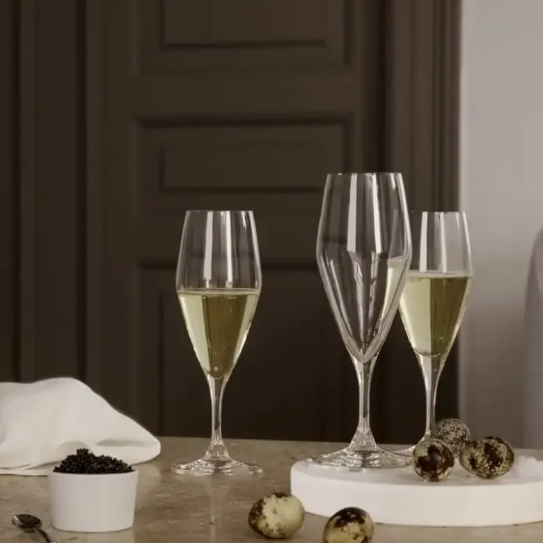 Holmegaard Perfection Champagneglas 23cl 6 stk
