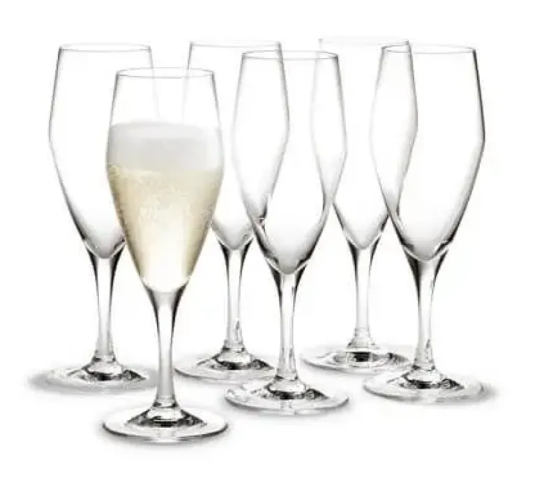 Holmegaard Perfection Champagneglas 23cl 6 stk