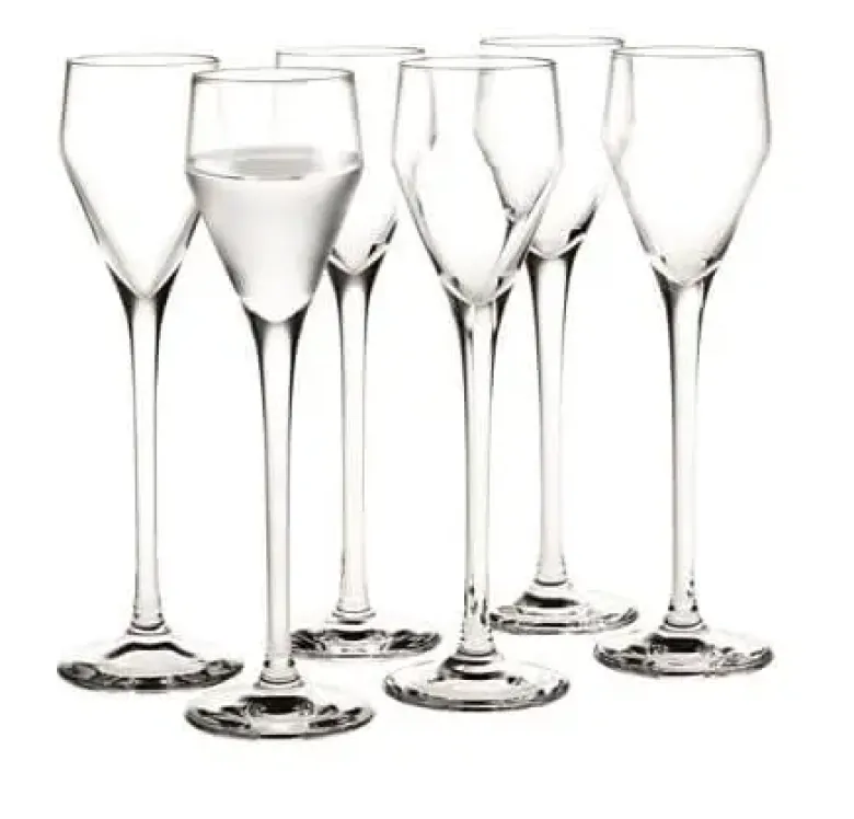 Holmegaard Perfection snapseglas 6 stk