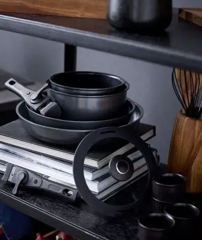 Holm Grydesæt med aftageligt håndtag 1,1 + 2,4L