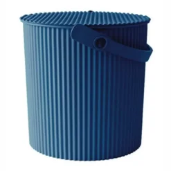 Japansk Omnioutil spand med låg 10 liter Navy Blå