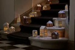Kähler Jul Gingerbread Lyshus Julestald H11.5