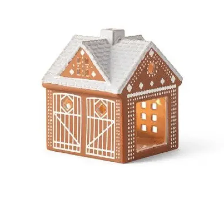 Kähler Jul Gingerbread Lyshus Julestald H11.5