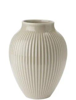 Knabstrub vase H20 cm Sand