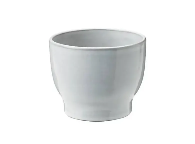 Knabstrup urtepotteskjuler 12,5 cm hvid