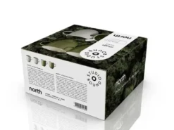 Krus North 33 cl 4 stk. Moss mix