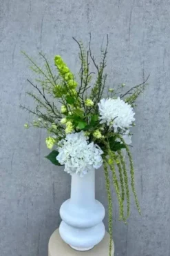 Kunstig blomst Amaranthus grøn