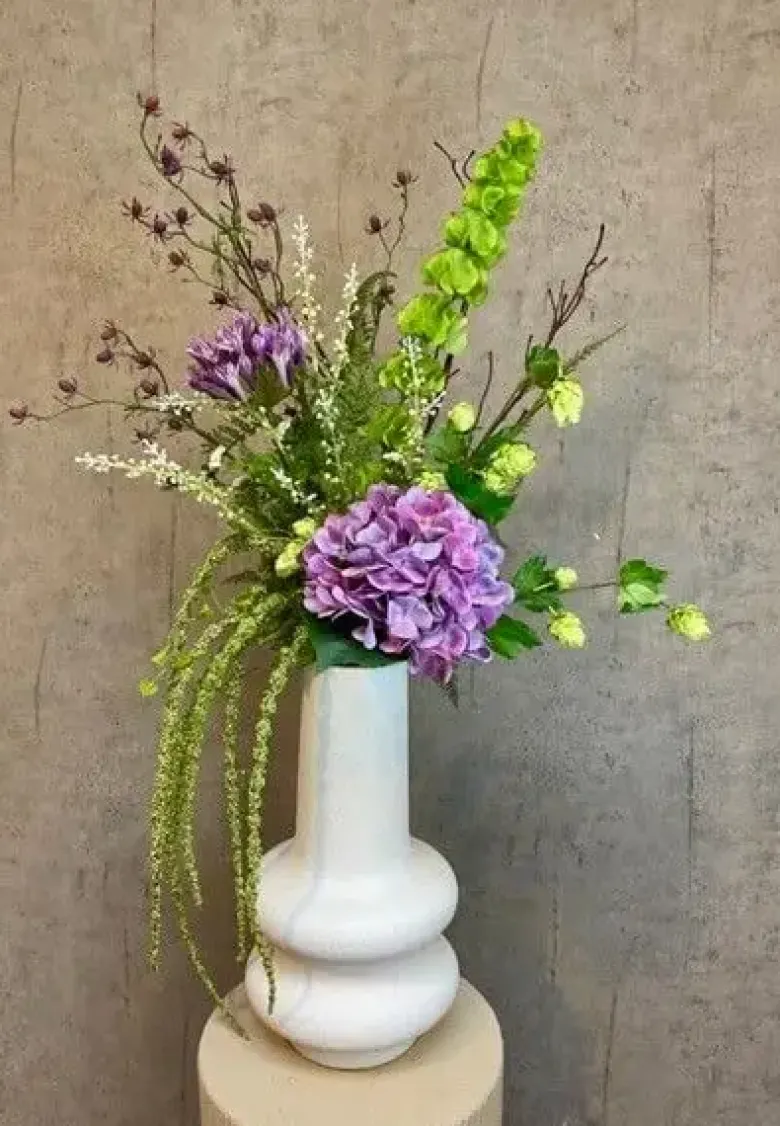 Kunstig blomst Amaranthus grøn