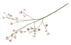 Kunstig blomst Diamant rose rosa