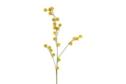 Kunstig blomst Trifolium gren Gul