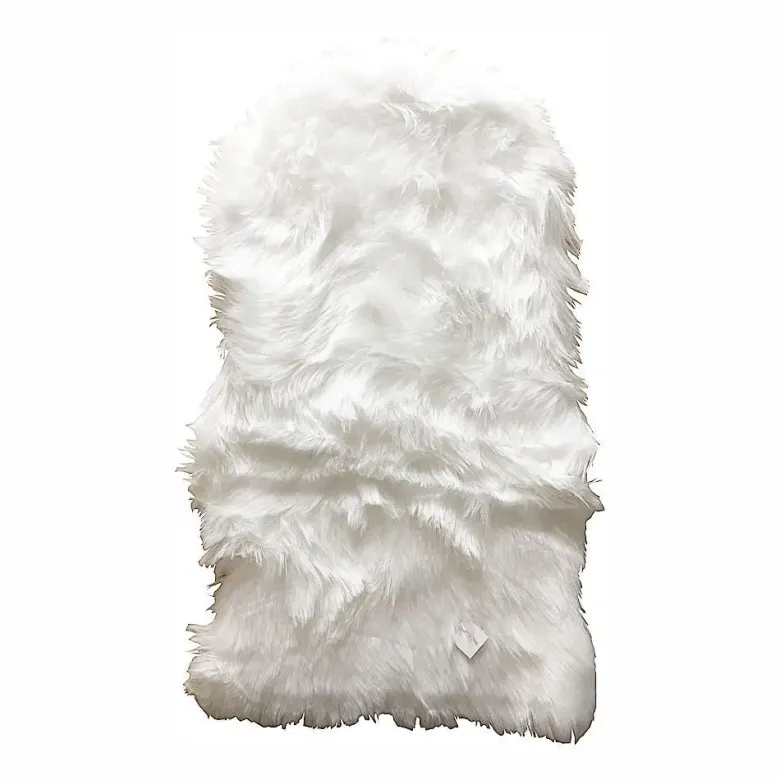 Kunstig Lammeskind - 90x60 cm Hvid