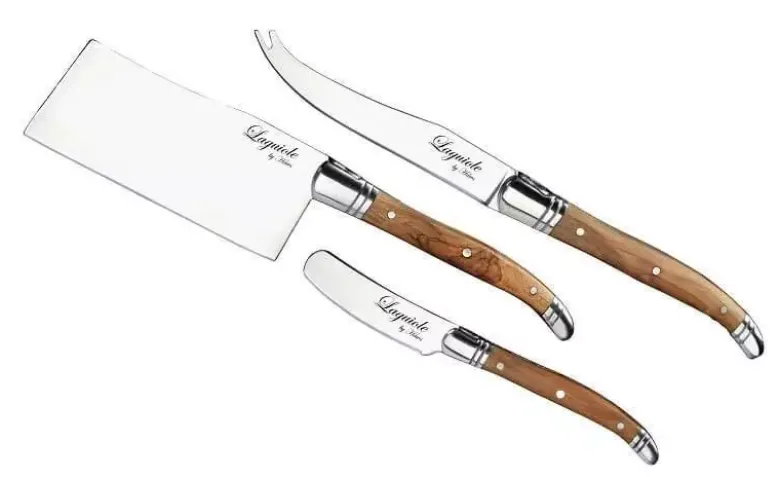 Laguiole by Haws osteknive 3 stk oliventræ