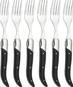 Laguiole by Haws steakgafler 6 stk sort ibenholt
