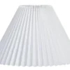 Lampeskærm hvid PVC 12 cm