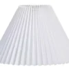 Lampeskærm hvid PVC H35 cm