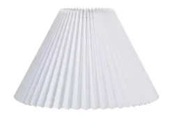Lampeskærm hvid PVC H35 cm