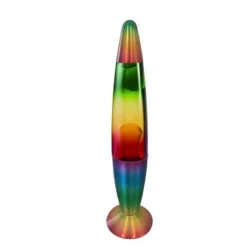 Lavalampe Regnbue 40 cm 30W