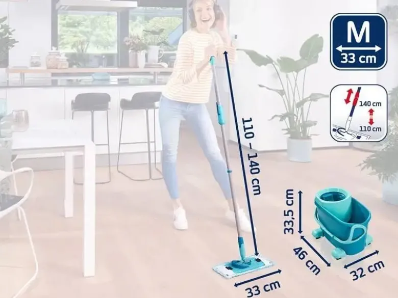 Leifheit clean twist ergo mobil Gulvvaskersæt