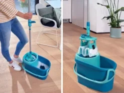 Leifheit Gulvvaskersæt CLEAN TWIST M ERGO 6 liter