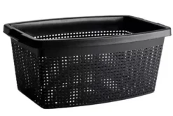 Linnedkurv 40 liter sort