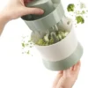Lékué Blomkåls- og broccolisnitter grøn