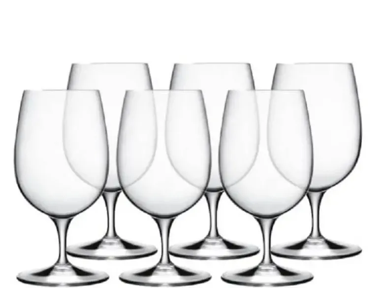 Luigi Bormioli Palace ølglas på fod 42 cl 6 stk