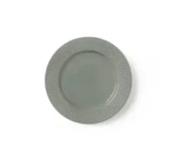 Lyngby Frokosttallerken Rhombe Earth Frokosttallerken Ø21 cm moss