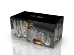 Lyngby Glas Krystal Melodia whisky/highball glas 8 stk