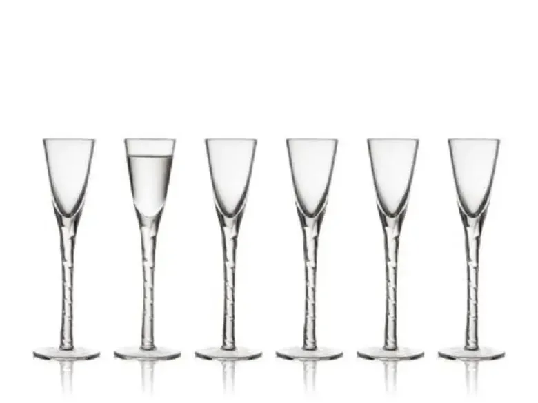 Lyngby glas Paris snapseglas 2,5 cl 6 stk